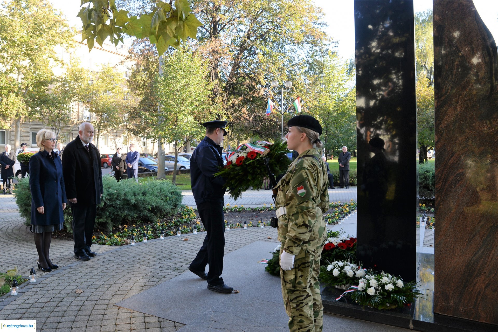 1956-os megemlékezés a Hősök terén