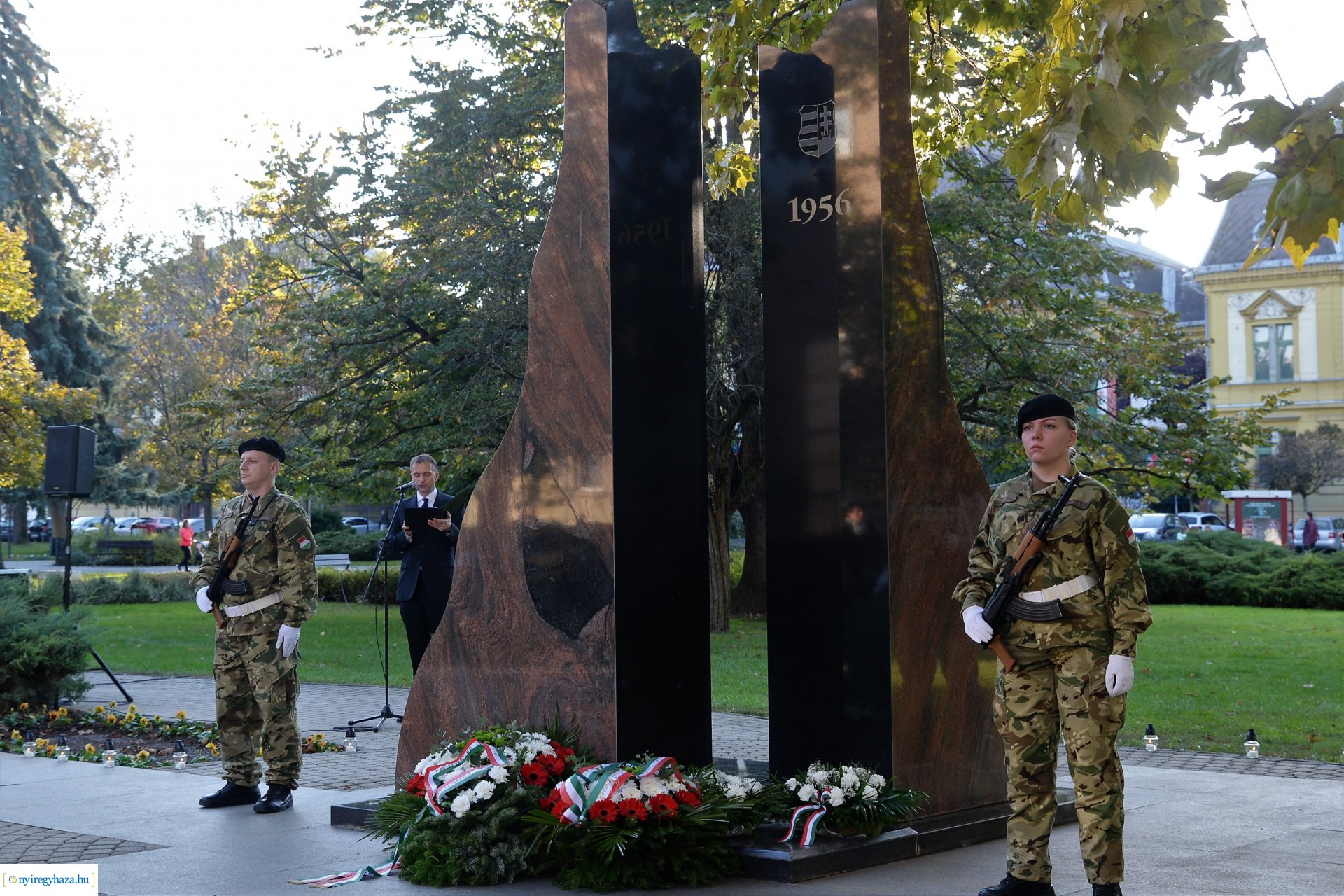 1956-os megemlékezés a Hősök terén