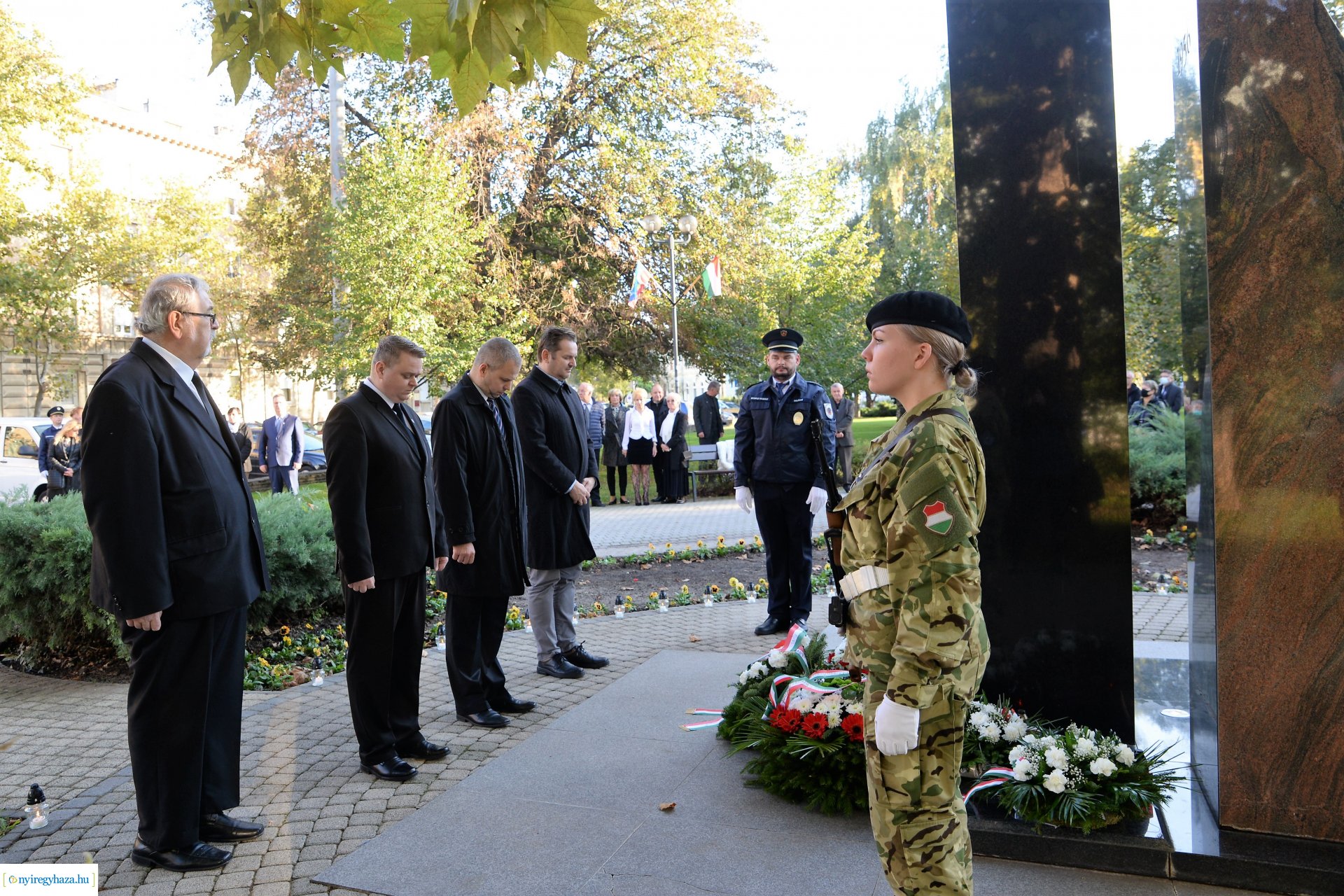 1956-os megemlékezés a Hősök terén