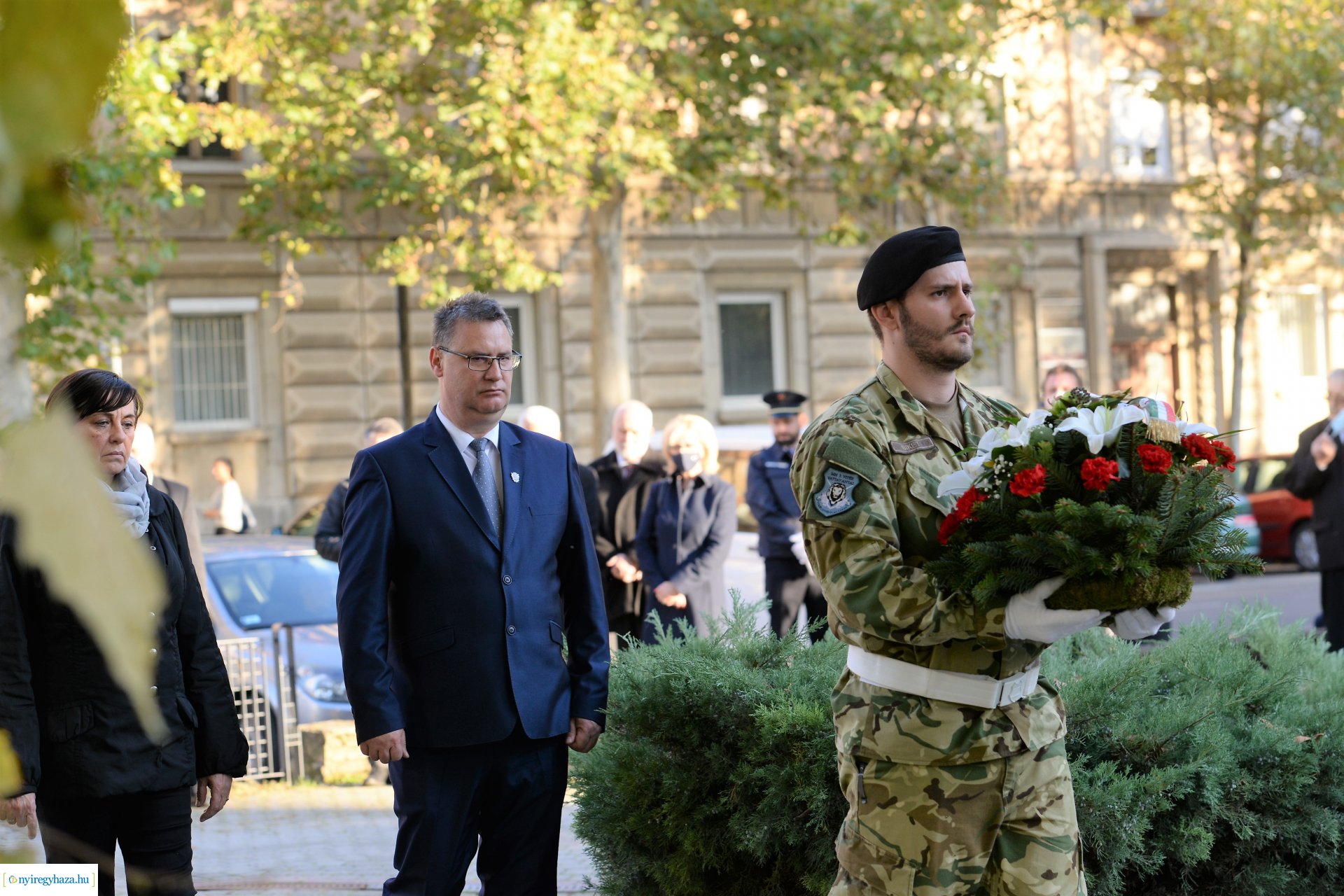 1956-os megemlékezés a Hősök terén