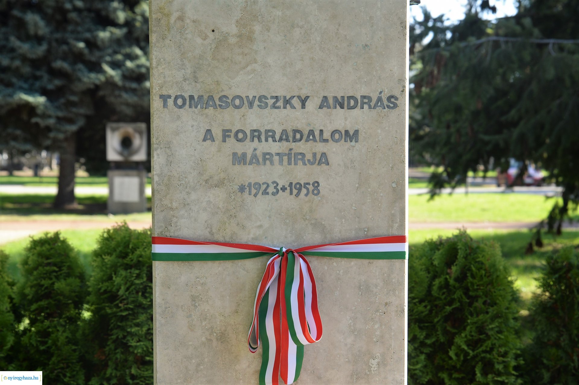 1956-os megemlékezés a temetőben