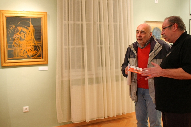 Rendhagyó tárlatvezetés