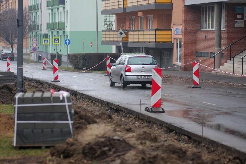Arany János utca – megkezdődtek a munkák