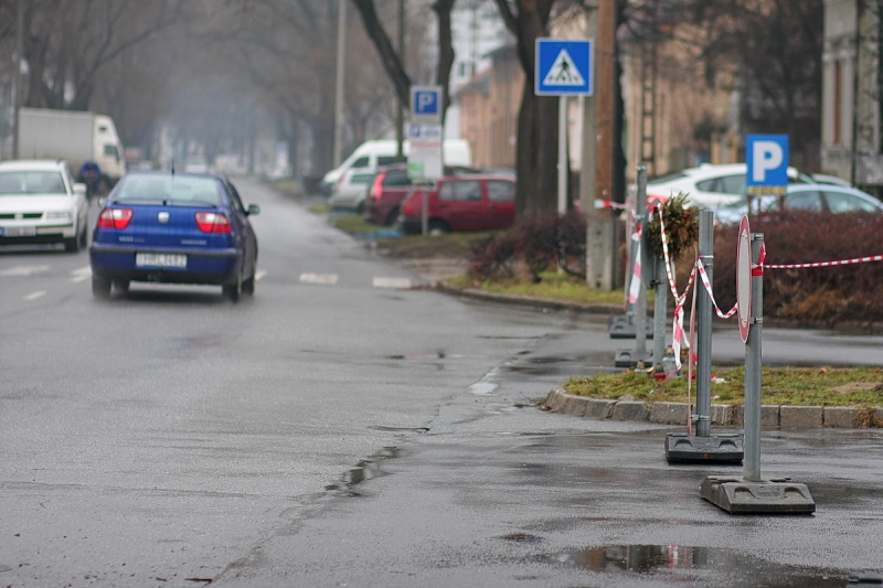 Arany János utca – megkezdődtek a munkák