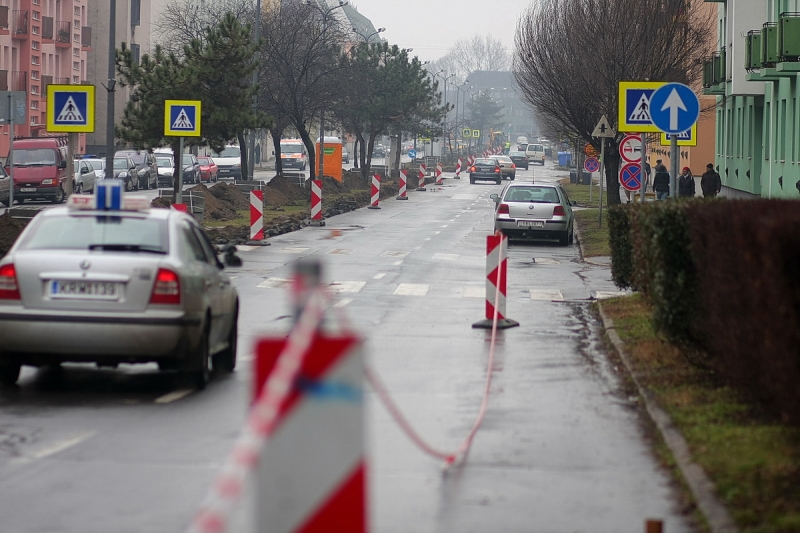 Arany János utca – megkezdődtek a munkák