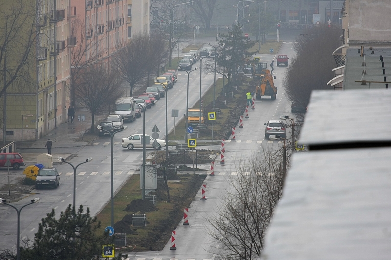Arany János utca – megkezdődtek a munkák