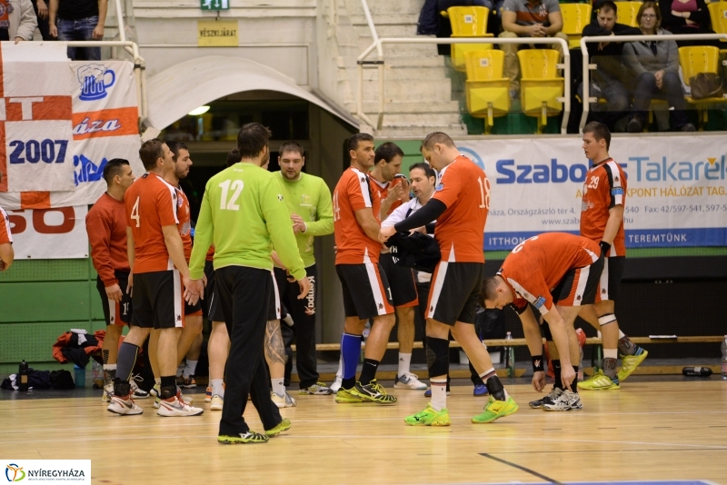 Nyíregyházi KC-FTC férfi kézilabda meccs