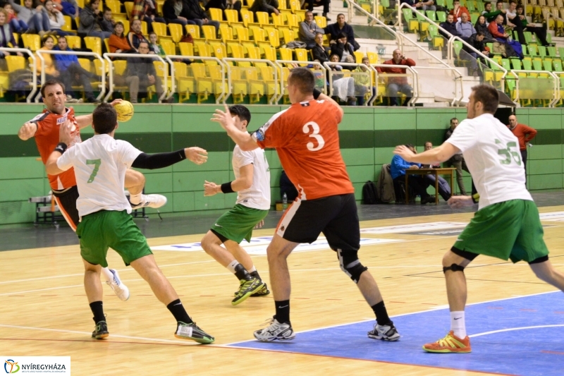Nyíregyházi KC-FTC férfi kézilabda meccs