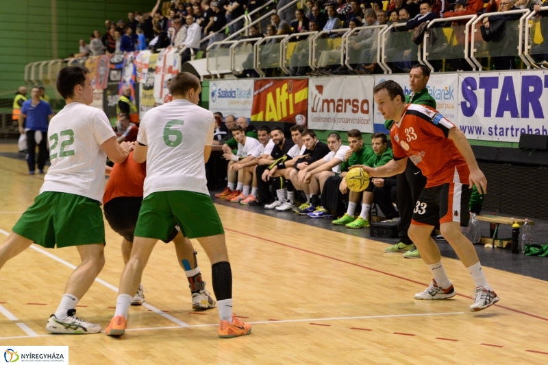 Nyíregyházi KC-FTC férfi kézilabda meccs