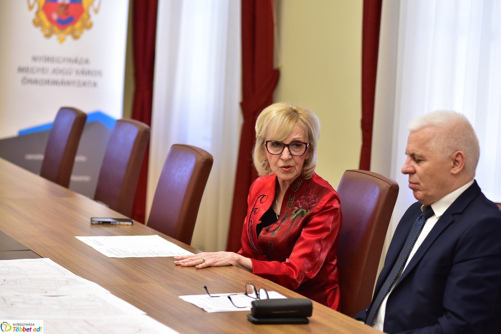 2026 tavaszi út és járdafelújítás  - sajtótájékoztató