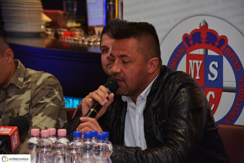 Nyíregyháza Spartacus Fc Sajtótájékoztató