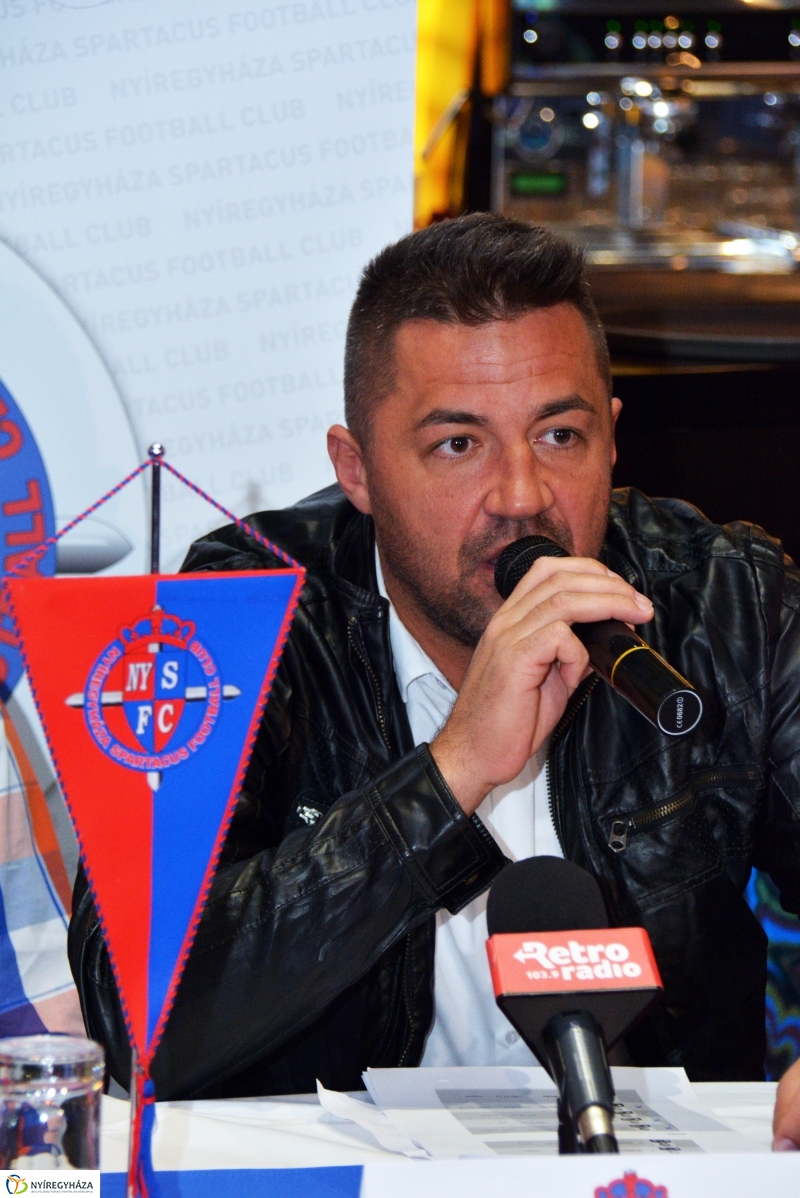 Nyíregyháza Spartacus Fc Sajtótájékoztató