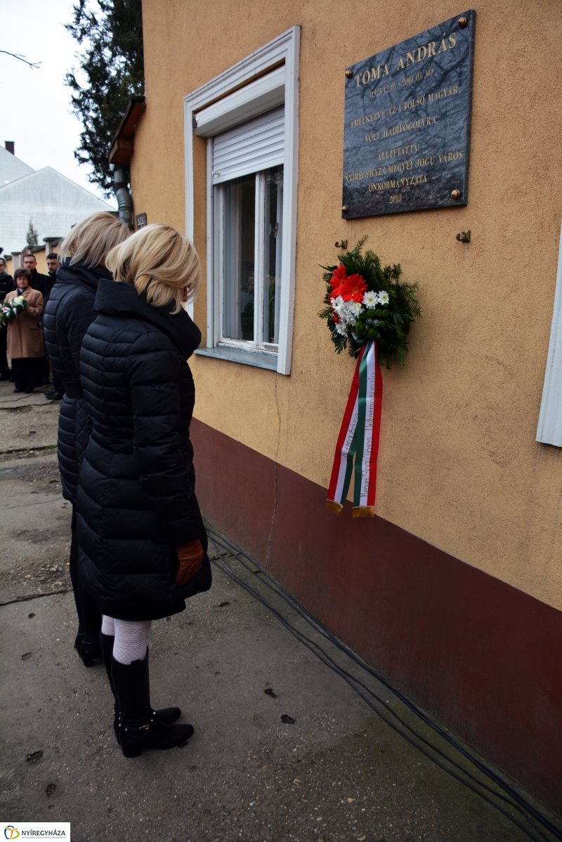 Toma András Megemlékezés és Koszorúzás