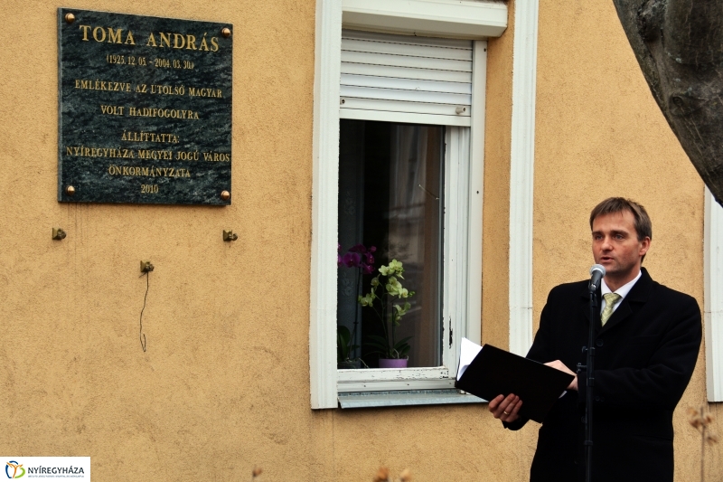 Toma András Megemlékezés és Koszorúzás