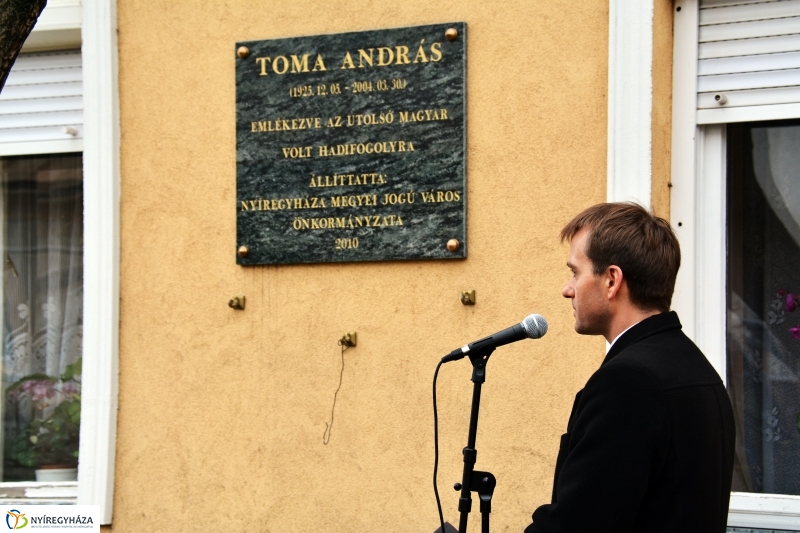 Toma András Megemlékezés és Koszorúzás