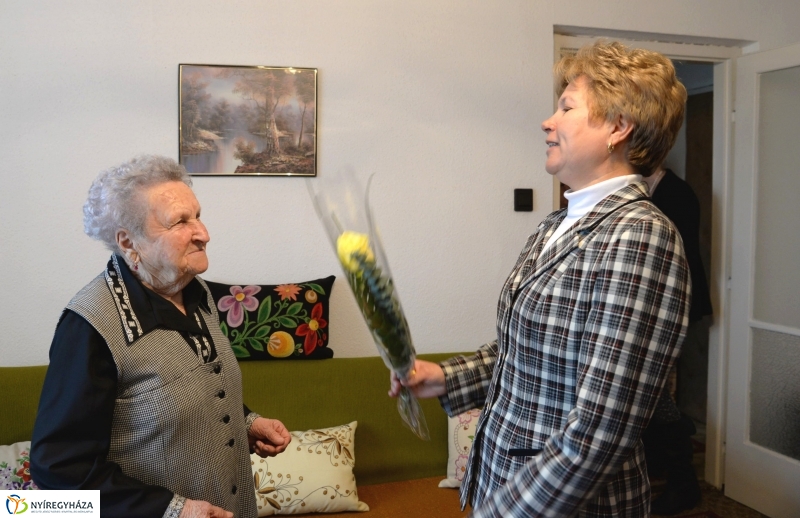 Hargitai Józsefné születésnapi köszöntése