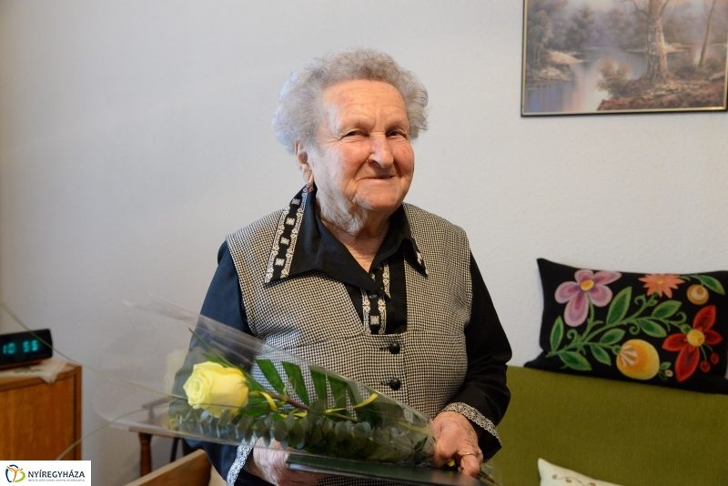 Hargitai Józsefné születésnapi köszöntése