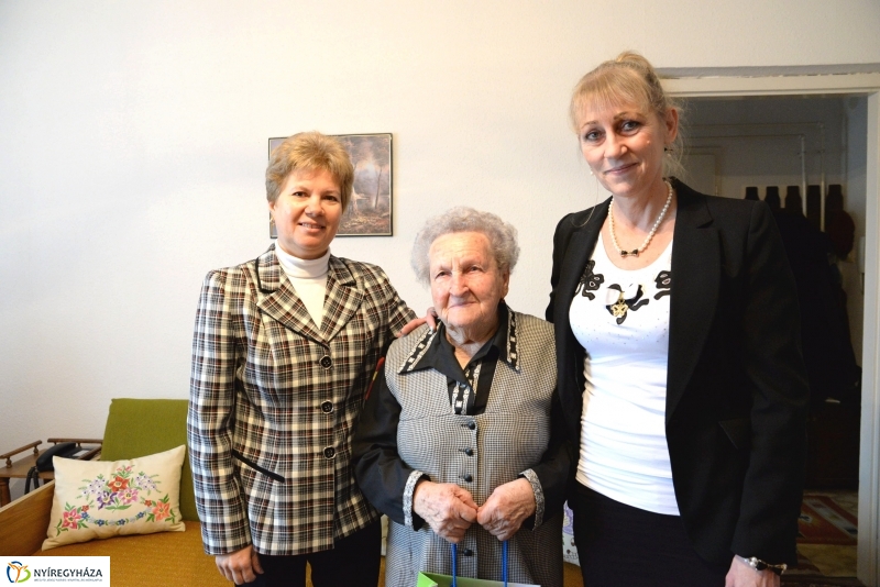 Hargitai Józsefné születésnapi köszöntése