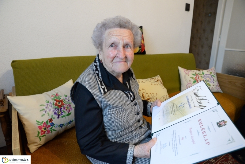 Hargitai Józsefné születésnapi köszöntése