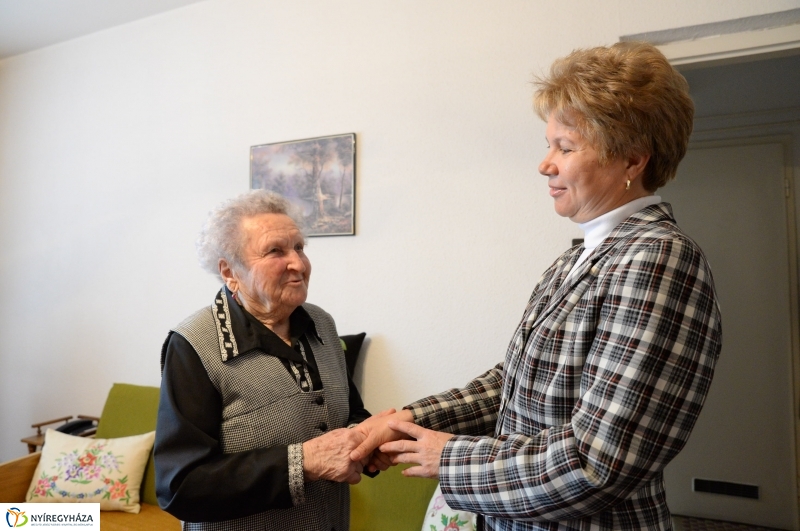 Hargitai Józsefné születésnapi köszöntése