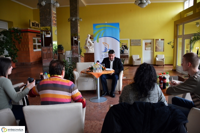 Sóstó-Gyógyfürdők Zrt. Sajtótájékoztató a Júlia Fürdőben