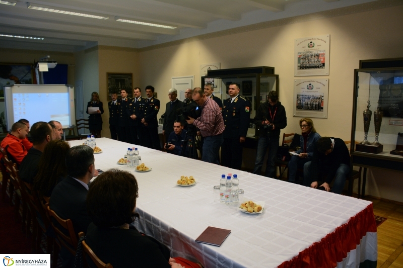 Katasztrófavédelem sajtótájékoztató