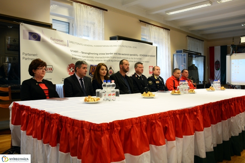 Katasztrófavédelem sajtótájékoztató