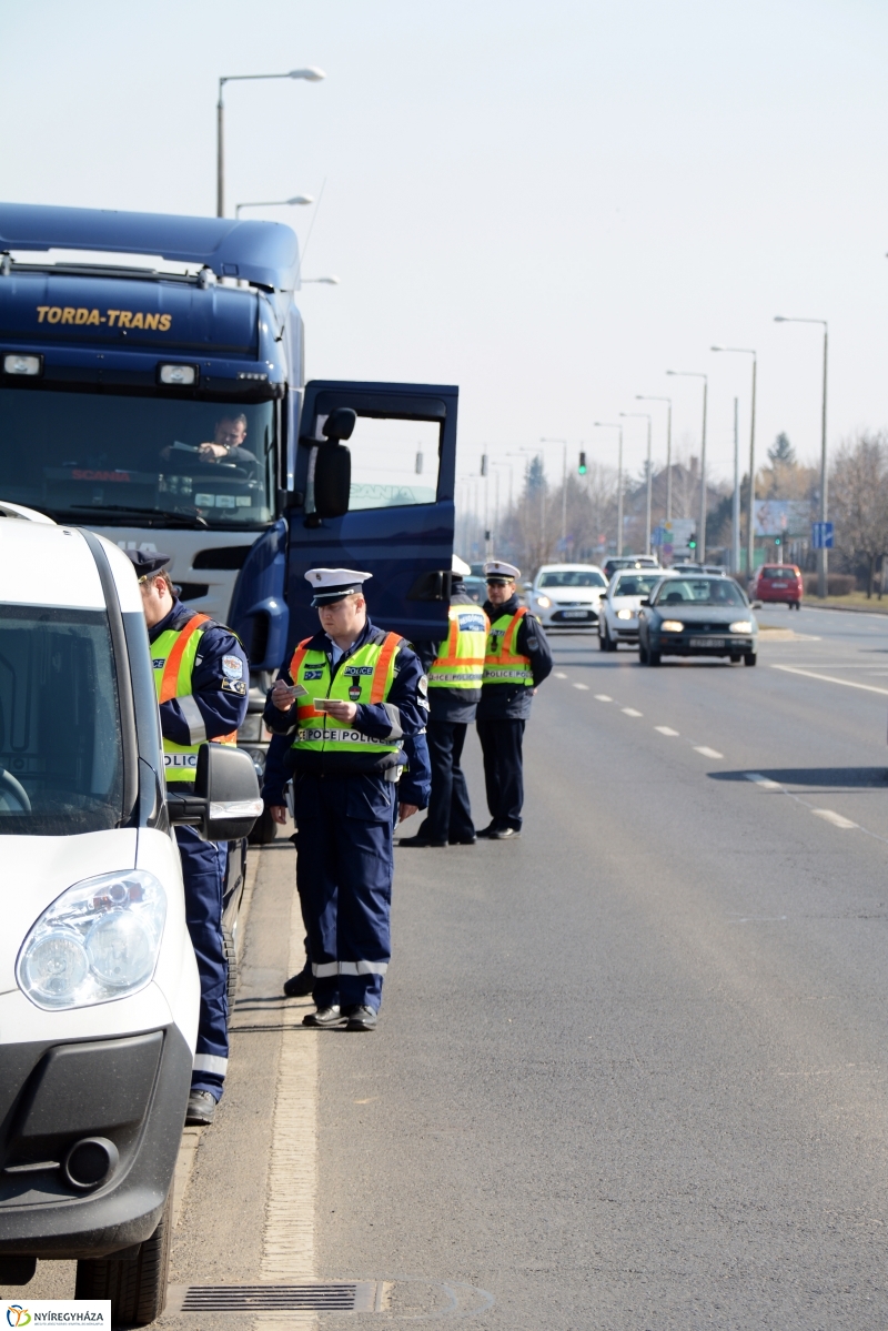 Ellenőrzik a sofőröket - TISPOL
