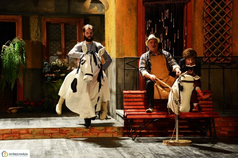 Égig Érő Fű című színdarab próba a VMKK-ban