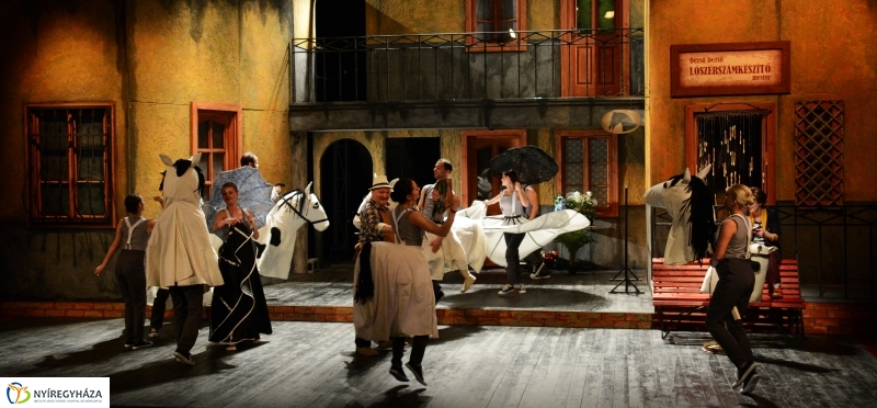 Égig Érő Fű című színdarab próba a VMKK-ban