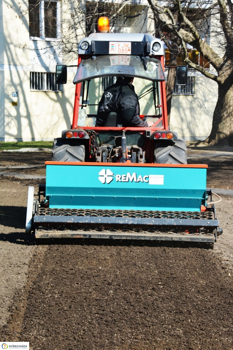 Füvesítés Nyíregyházán