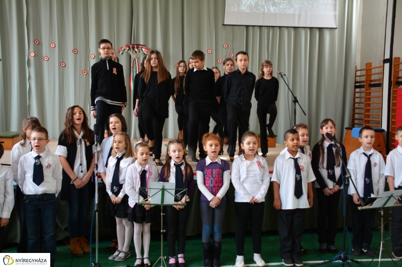 Március 15.-e a Kazinczy Ferenc Általános Iskolában