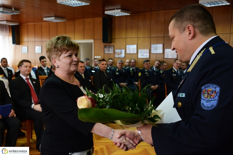Ünnepi állománygyűlés a Rendőrségen