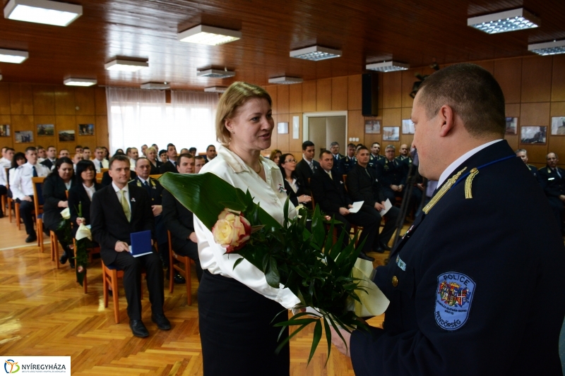 Ünnepi állománygyűlés a Rendőrségen