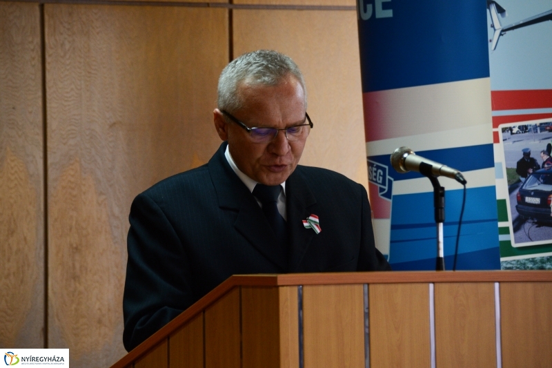 Ünnepi állománygyűlés a Rendőrségen