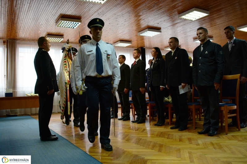 Ünnepi állománygyűlés a Rendőrségen