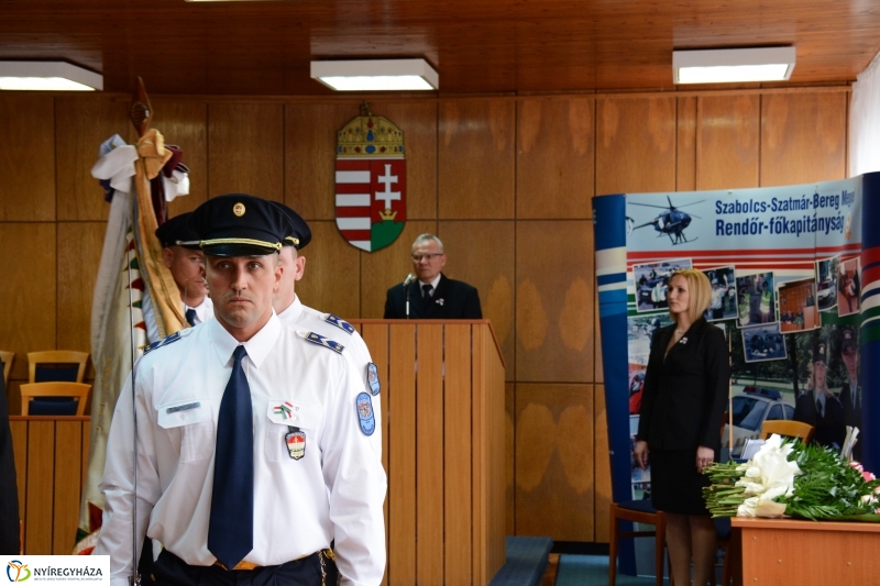 Ünnepi állománygyűlés a Rendőrségen
