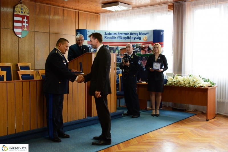 Ünnepi állománygyűlés a Rendőrségen