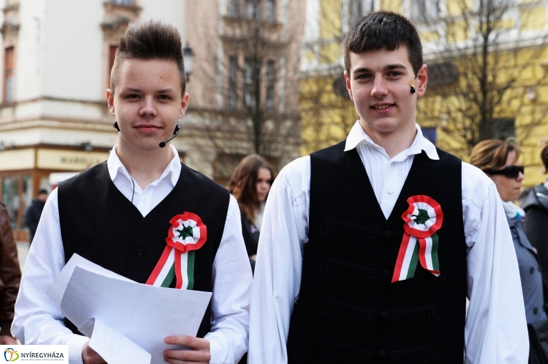 Március 15-e Nyíregyházán