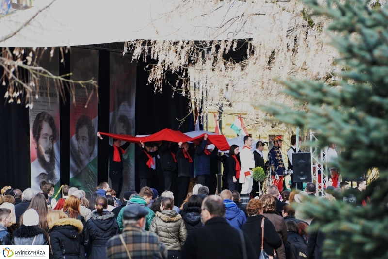 Március 15-e Nyíregyházán