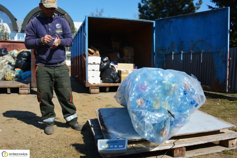 Hulladékért Virágot Akció Nyíregyházán