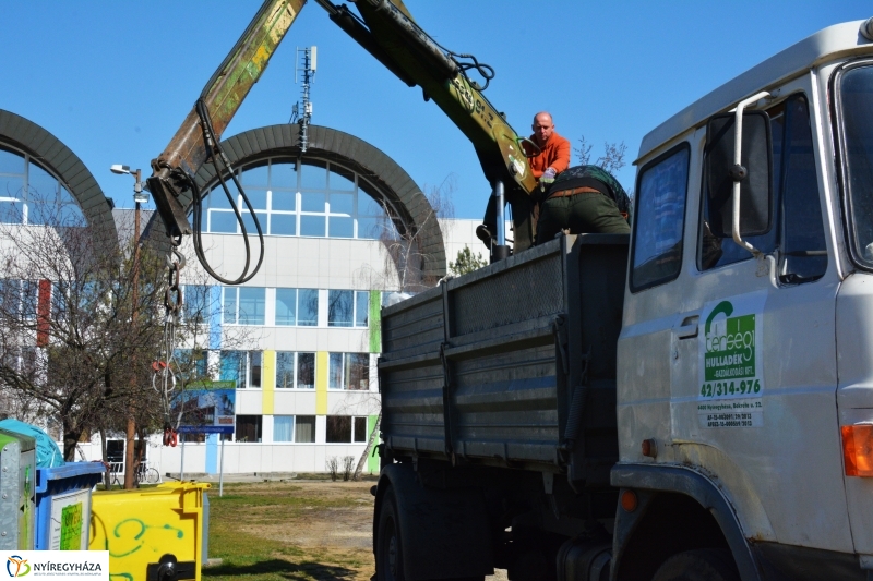 Hulladékért Virágot Akció Nyíregyházán