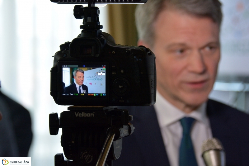 Digitális Magyarország Sajtótájékoztató Nyíregyházán