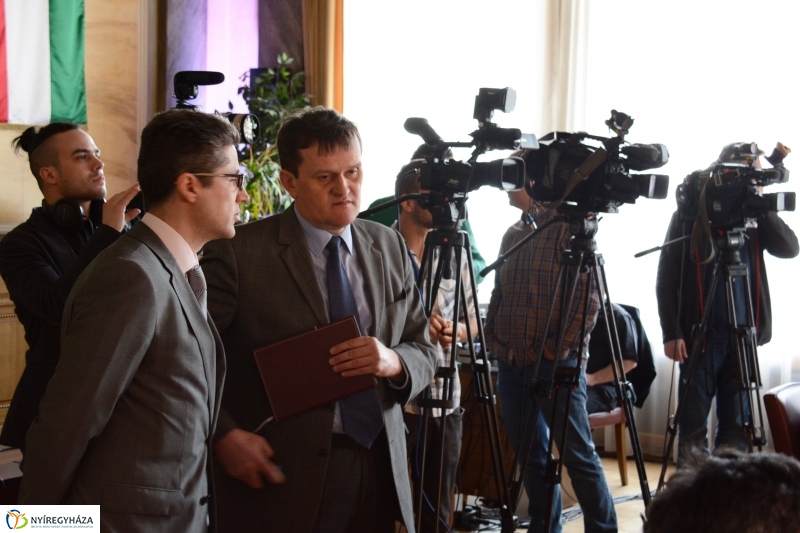 Digitális Magyarország Sajtótájékoztató Nyíregyházán