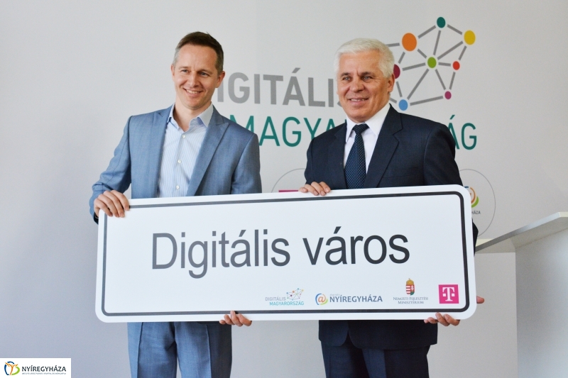Digitális Magyarország Sajtótájékoztató Nyíregyházán