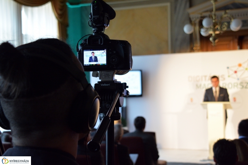 Digitális Magyarország Sajtótájékoztató Nyíregyházán
