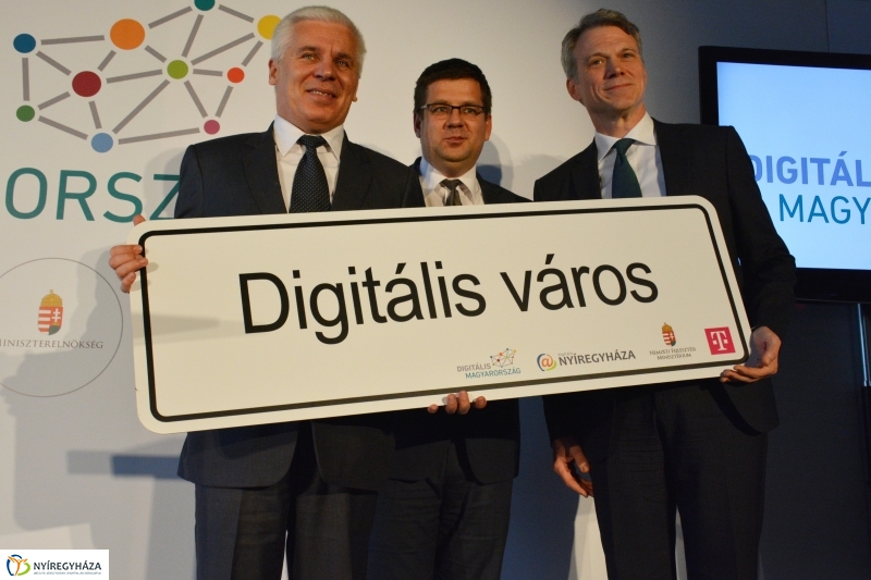 Digitális Magyarország Sajtótájékoztató Nyíregyházán