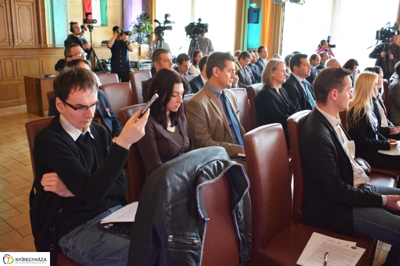 Digitális Magyarország Sajtótájékoztató Nyíregyházán