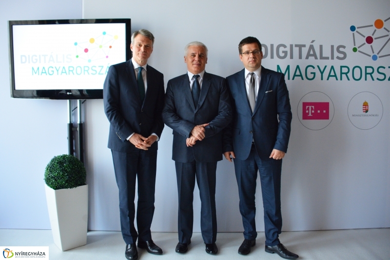 Digitális Magyarország Sajtótájékoztató Nyíregyházán