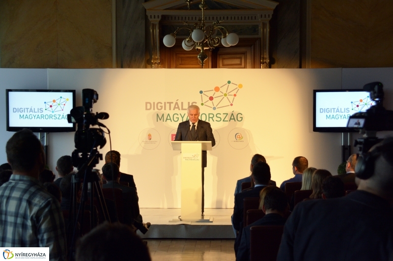 Digitális Magyarország Sajtótájékoztató Nyíregyházán